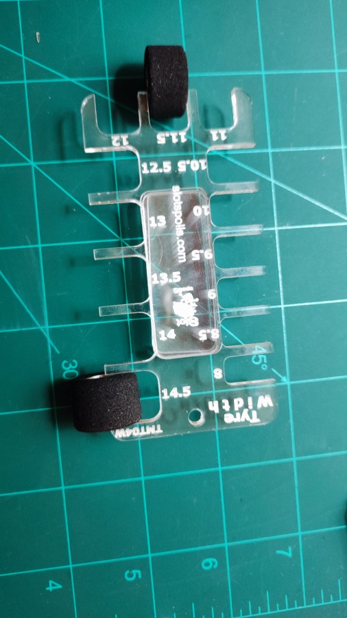 Tyre Size Measurement Tool x2