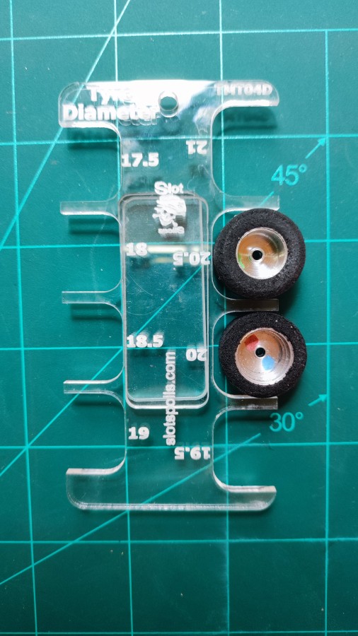 Tyre Size Measurement Tool x2