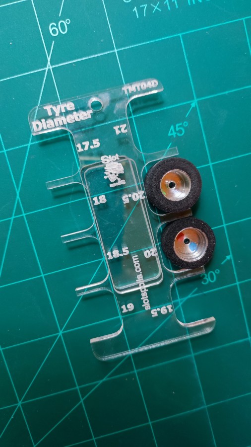 Tyre Size Measurement Tool x2